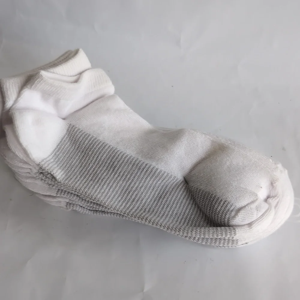 No Boundaries White Low Cut Casual Socks - 10 Pack Women's New Size 4-10